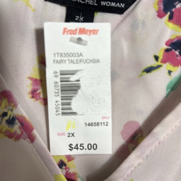 Floral Sleeveless Top - Multicolor lightweight and perfect for spring and summer - Picture 2 of 6